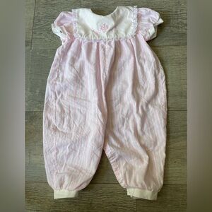 Vintage Alexis Embroidered Romper